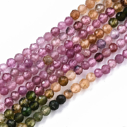 Gradient Style Natural Tourmaline Strands G-S362-075-1