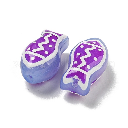 Прозрачные стеклянные бусины ручной работы GLAA-N0028-02C-1