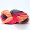 Acrylic Fiber Yarn, Gradient Color Yarn, Colorful, 2~3mm, about 50g/roll