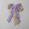 Nylon Bowknot Garment Accessories, Lilac, 380x230x30mm