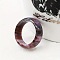 Acrylic Finger Rings, Ring, Old Rose, US Size 10(19.8mm)