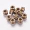 Tibetan Style Alloy European Beads, Large Hole Beads, Barrel, Antique Bronze, 8x5.5mm, Hole: 4mm