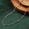 Non-Tarnish 304 Stainless Steel Necklace, Cable Chains, with Lobster Clasps, Stainless Steel Color, 18.5 inch(47cm), 1mm, Jump Ring: 3.5x0.5mm