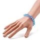 Synthetic Moonstone Stretch Bracelets for Teen Girl Women BJEW-JB06702-3