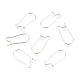 304 Stainless Steel Hoop Earring Findings STAS-P223-01S-01-2