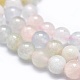 Chapelets de perles en morganite naturelle G-K305-18-C-3