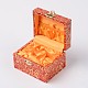 Rectángulo chinoiserie regalo embalaje cajas de joyas de madera OBOX-F002-18C-01-2
