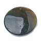 天然石インディアン瑪瑙ペンダント  フラットラウンド  41x7.5~8mm  穴：1.5mm G-S330-29A-3
