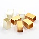 Brass Cuboid Beads KK-M011-02-1