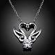 Fashion Jewelry Silver Plating Pendant Necklaces NJEW-BB19125-01-6