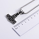 Мужские ожерелья с готической подвеской в виде молота из нержавеющей стали 304 SG5429-2