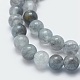 Chapelets de perle en quartz nuageux naturel G-K287-01-8mm-3