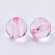 Perles en acrylique transparente TACR-Q255-18mm-V03-3