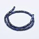 Filo di Perle lapis lazuli naturali  G-E444-24-2
