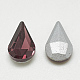 Cabujones de cristal con rhinestone RGLA-T082-6x10mm-18-2