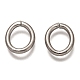 201 Stainless Steel Jump Ring STAS-H136-12D-P-1
