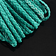 Плетеные имитация кожаные шнуры LC-S002-5mm-11-1