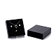 Boîte à bijoux à tiroir en papier carré CON-C011-03B-01-2