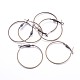 Iron Hoop Earrings E220-NFAB-1