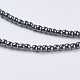 Non-Magnetic Synthetic Hematite Beads G-H1074-1-3