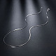 925 Sterling Silver Snake Chain Necklaces NJEW-BB19822-2-7
