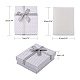 Картон комплект ювелирных изделий коробки CBOX-R012-9x7cm-3-2