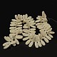 Synthetic Magnesite Beads Strands G-E013-16x25x6mm-2
