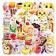 50 шт. мультяшная пищевая бумажная наклейка STIC-C012-11-2