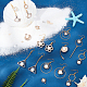 Sunnyclue ciondoli in plastica imitazione perla abs DIY-SC0017-98-5