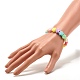 Bracelet extensible en perles acryliques couleur bonbon pour enfant BJEW-JB07238-5