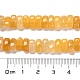 Natürlichen Topas Jade Perlen Stränge&nbsp;G-Q167-B13-01-5