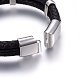 Leather Cord Bracelets BJEW-G603-22-4