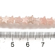 Rosa naturale perline opale fili G-G085-B36-02-4
