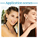 22Pcs 11 Style Alloy Stud Earrings FIND-TA0002-47-7