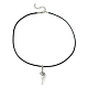 Alloy Bird Pendant Necklaces NJEW-JN04558-05-4