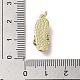 Латунные микро проложить кубического циркония подвески KK-E092-19G-06-3