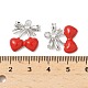 Латунные микро проложить кубического циркония подвески KK-S532-09P-3