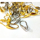 Brass Earring Hooks KK-L134-05-3