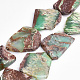 Cuentas de jade australia naturales hebras G-S268-12-1