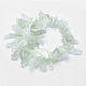 Naturelles quartz vert brins de perles G-F547-30-2