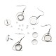 Kits de bijoux de boucles d'oreilles pendantes bricolage DIY-TA0001-87-3