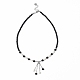 Collares de perlas naturales y piedras preciosas/cuentas de vidrio NJEW-F302-02-2