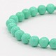 Bracelets de perles rondes élastiques pour femmes élégantes BJEW-M019-02F-3
