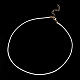 Воском хлопка ожерелье шнура материалы MAK-YWC0001-01KC-02-3