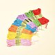 7 комплект 7-х цветных хлопковых ниток для вязания крючком OCOR-FS0001-02B-10
