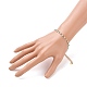 Glass Charm Bracelets X-BJEW-JB05600-01-5