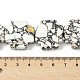Окрашенные синтетические бирюзовые бусы нити G-M448-A01-02-5