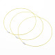 Cuerda del collar de alambre de acero inoxidable de fabricación de la joya DIY TWIR-R003-02-6