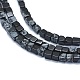 Natural Snowflake Obsidian  Beads Strands G-F631-C02-3