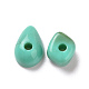 Two Tone Opaque Acrylic Beads OACR-P013-08-2